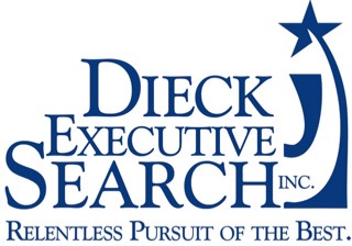 Old logo of Dieck Executive Search