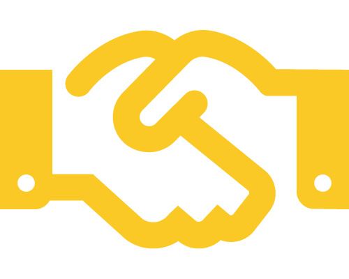 shaking hands icon for sucession planning services